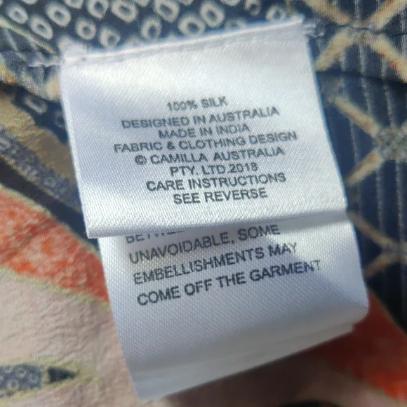 Camilla Round Neck Kaftan Wise Wings Nwt - Picture 13 of 13